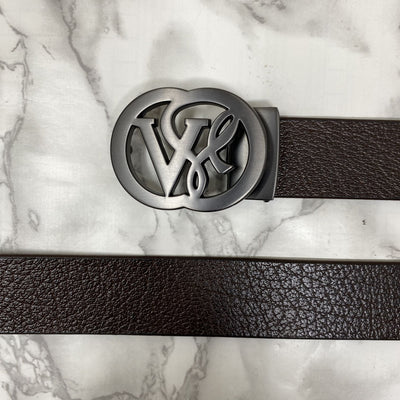 VSL Round Pin Buckle With Leather Strap-UniqueandClassy