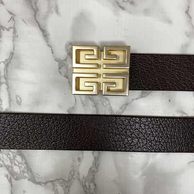 Square Section Leather Strap Belt-UniqueandClassy