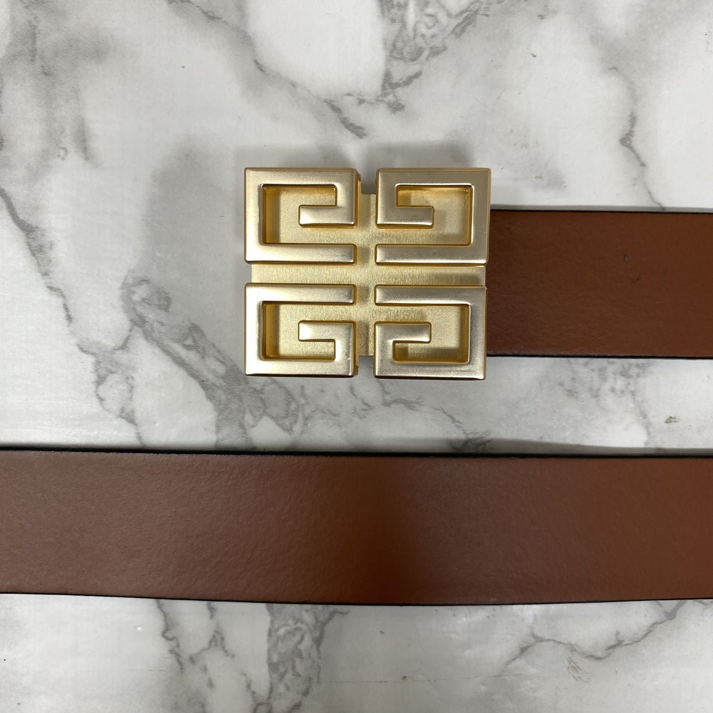 Square Section Leather Strap Belt-UniqueandClassy