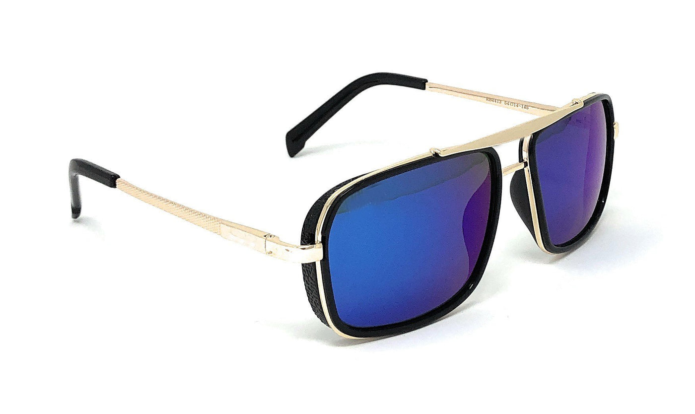 Fashionable Classic Square Blue Sunglasses For Men And Women-Unique and Classy
