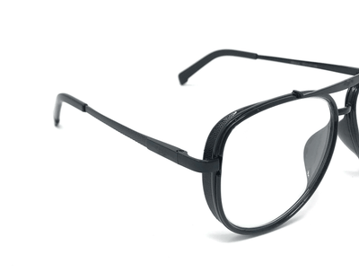 Classic Metal Frame Aviator Transparent Sunglasses For Men And Women-Unique and Classy
