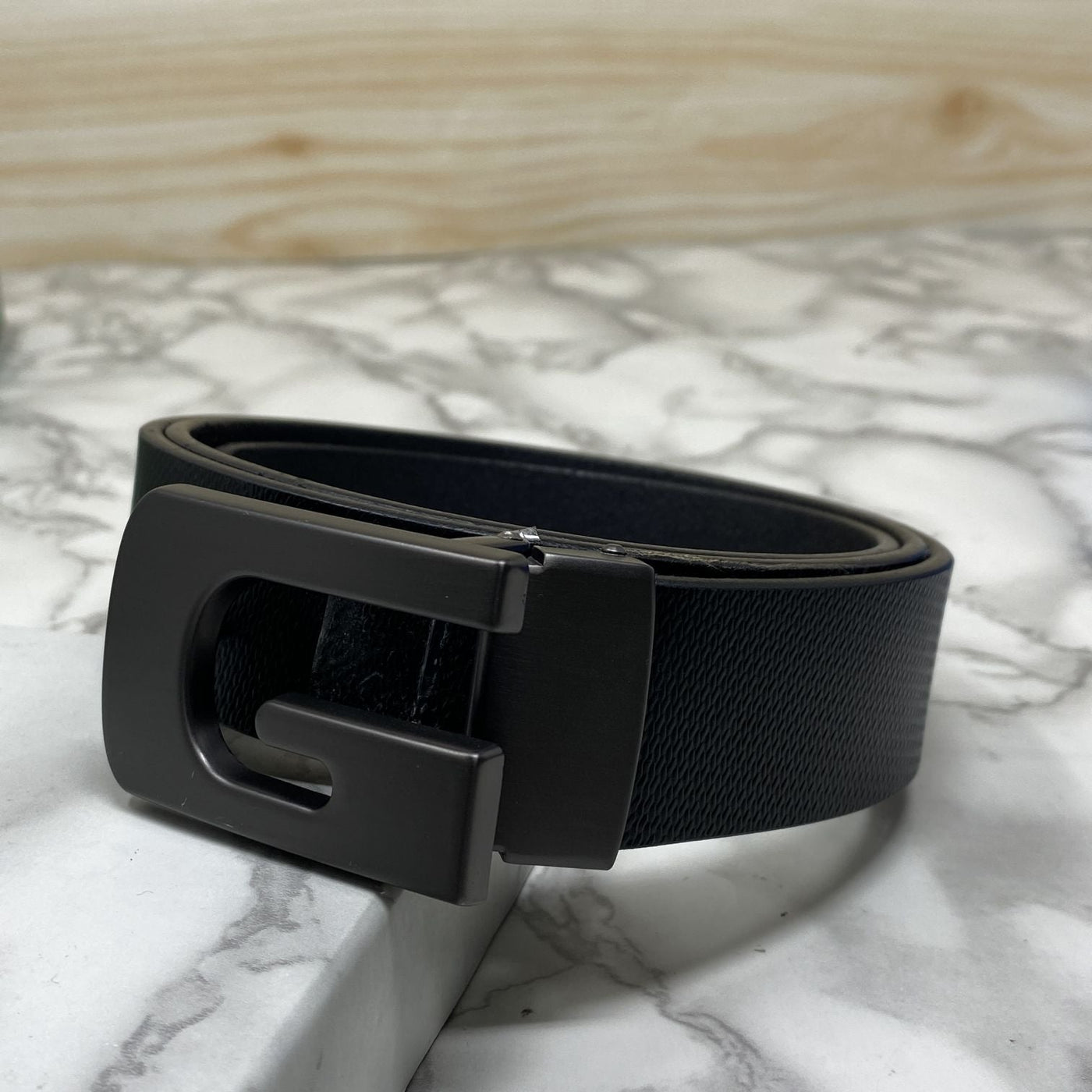 Metal  G-Shape Leather Strap Belt-UniqueandClassy