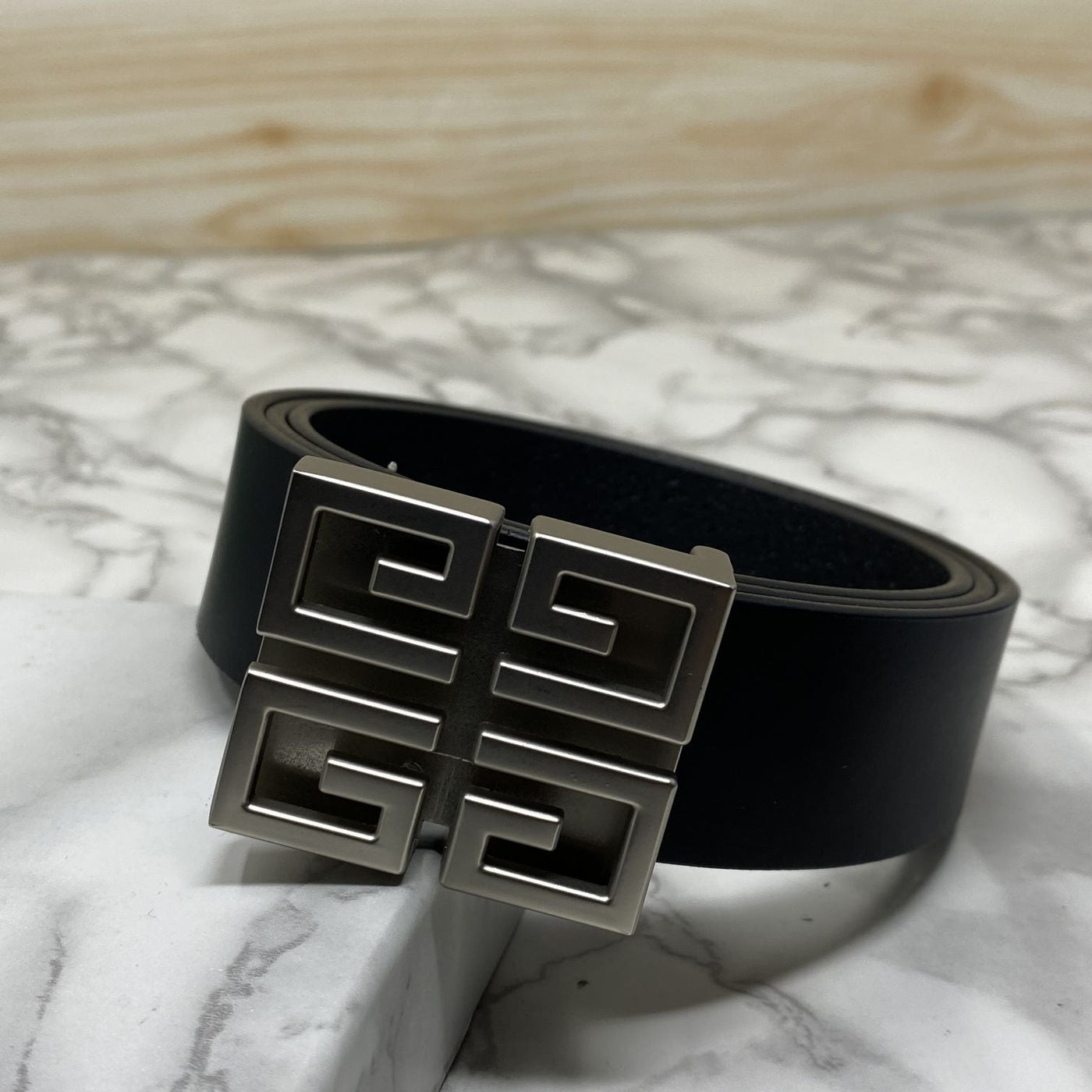 Square Section Leather Strap Belt-UniqueandClassy