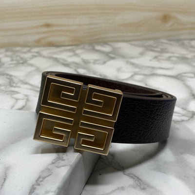 Square Section Leather Strap Belt-UniqueandClassy