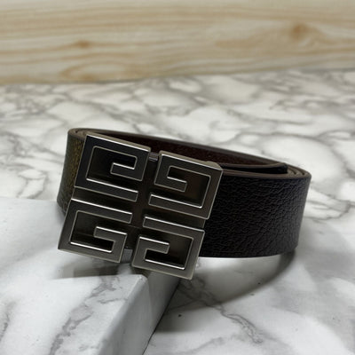 Square Section Leather Strap Belt-UniqueandClassy