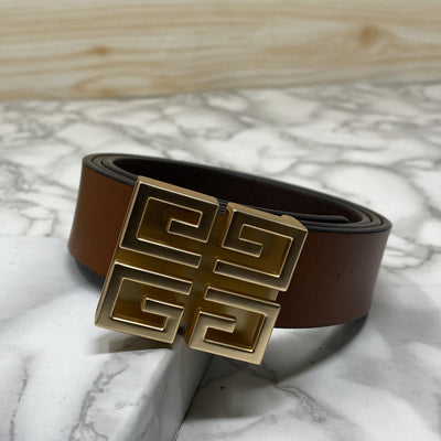 Square Section Leather Strap Belt-UniqueandClassy