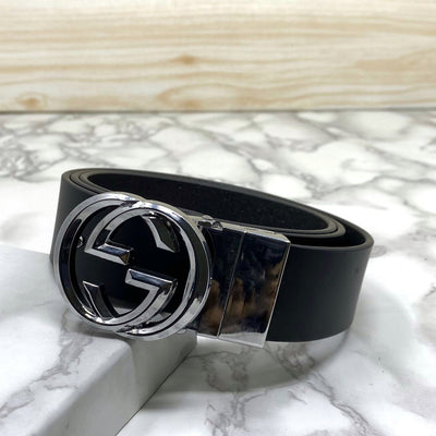 Trendy Round Leather Strap Belt For Men-UniqueandClassy