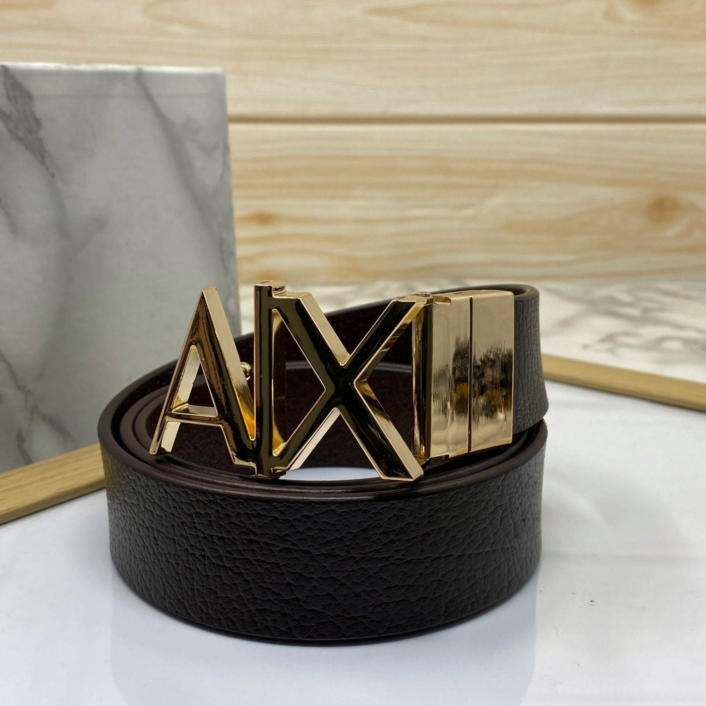 Fashionable AIX Leather Strap Belt -UniqueandClassy