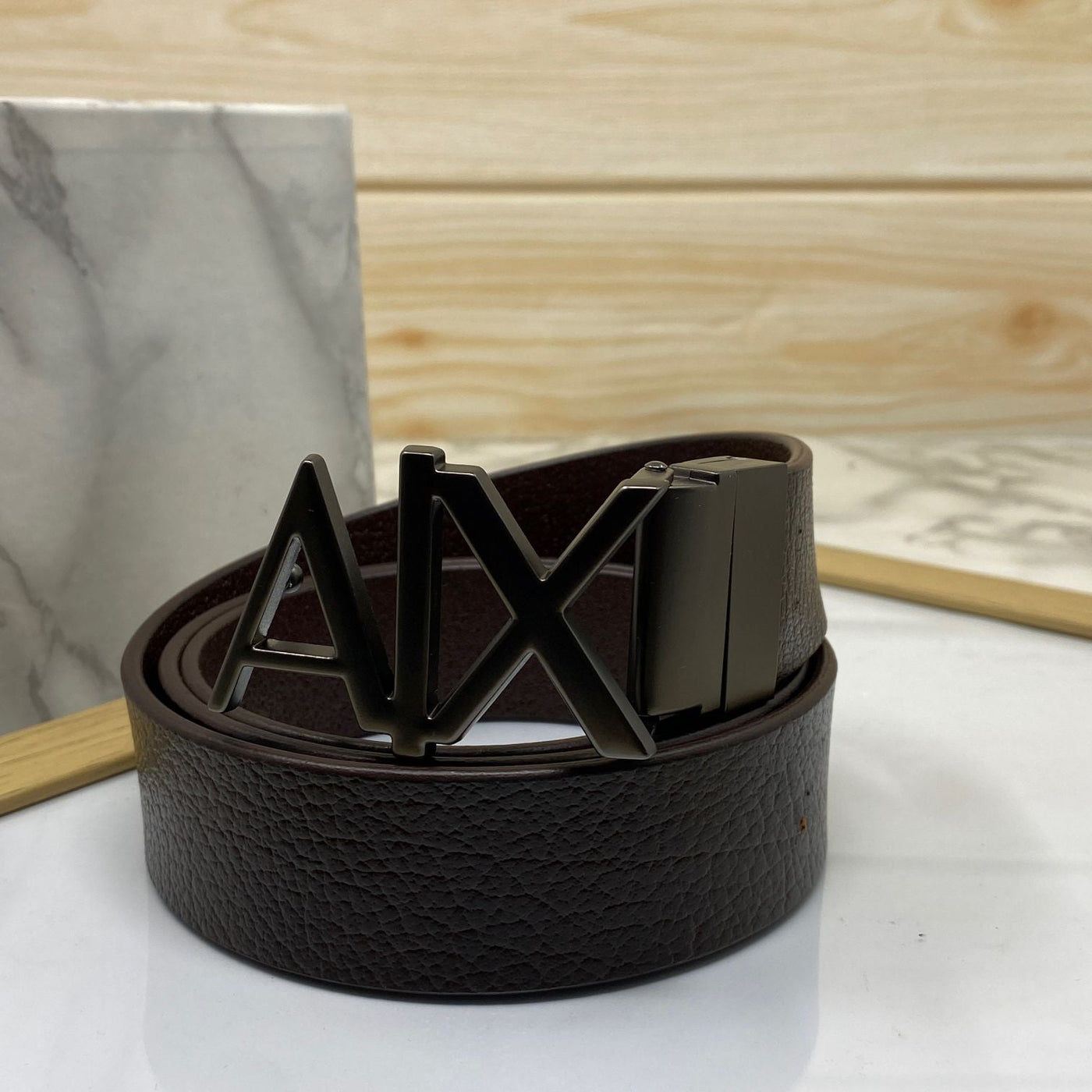 Fashionable AIX Leather Strap Belt -UniqueandClassy