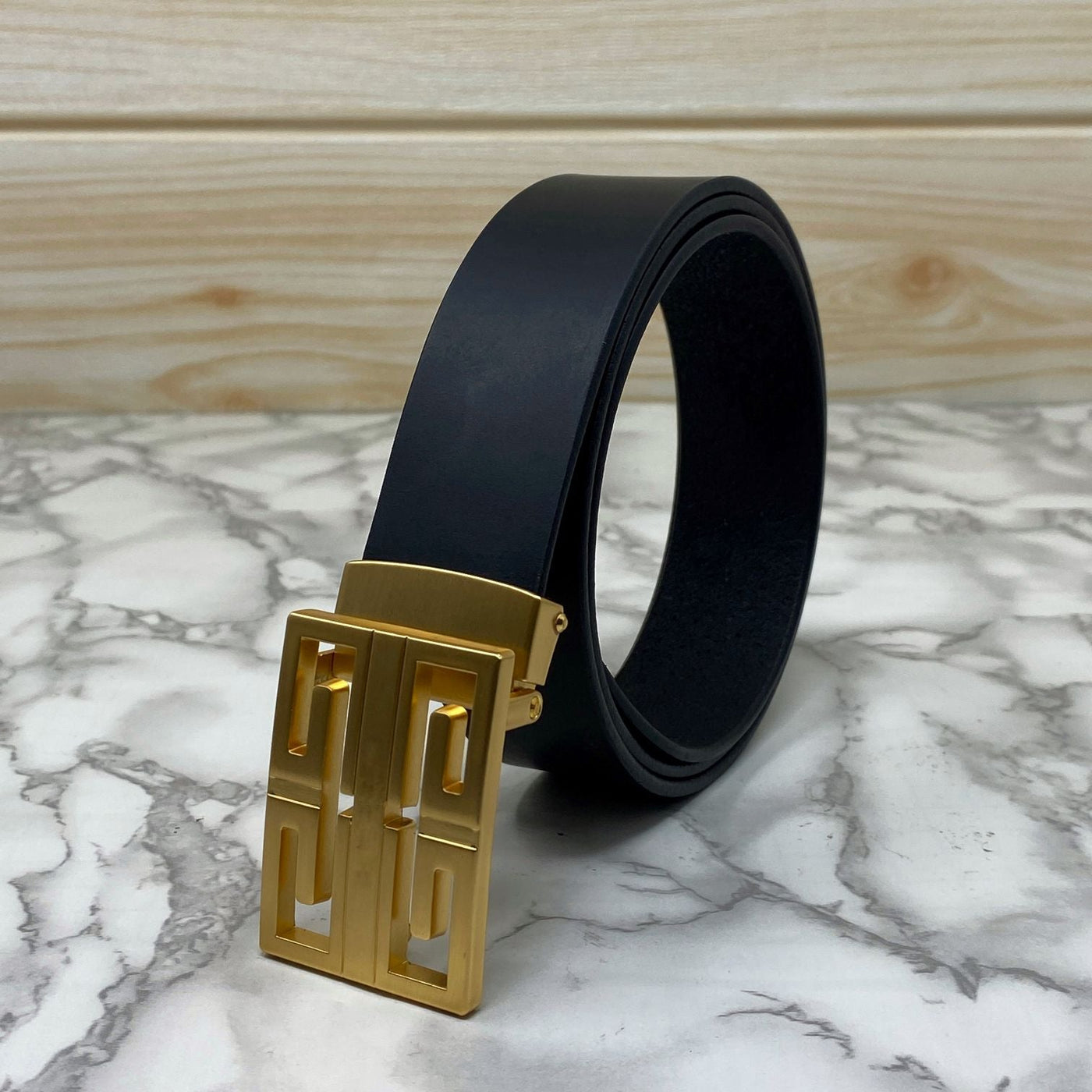 New Arrival Square Formal Leather Belt-UniqueandClassy