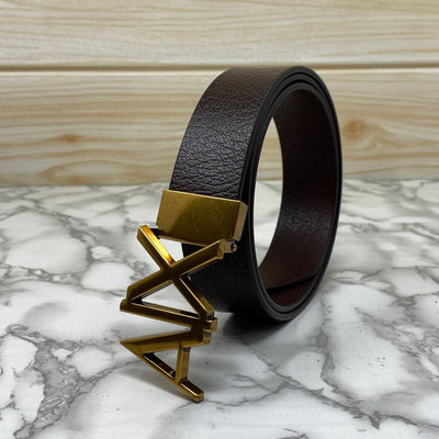 Fashionable AIX Leather Strap Belt -UniqueandClassy