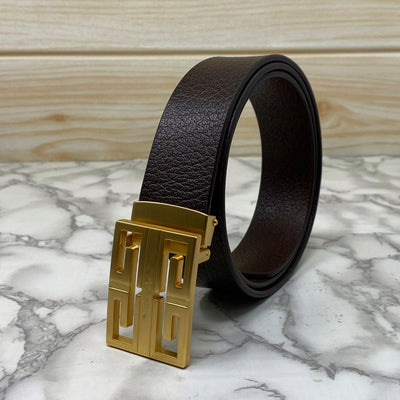 New Arrival Square Formal Leather Belt-UniqueandClassy