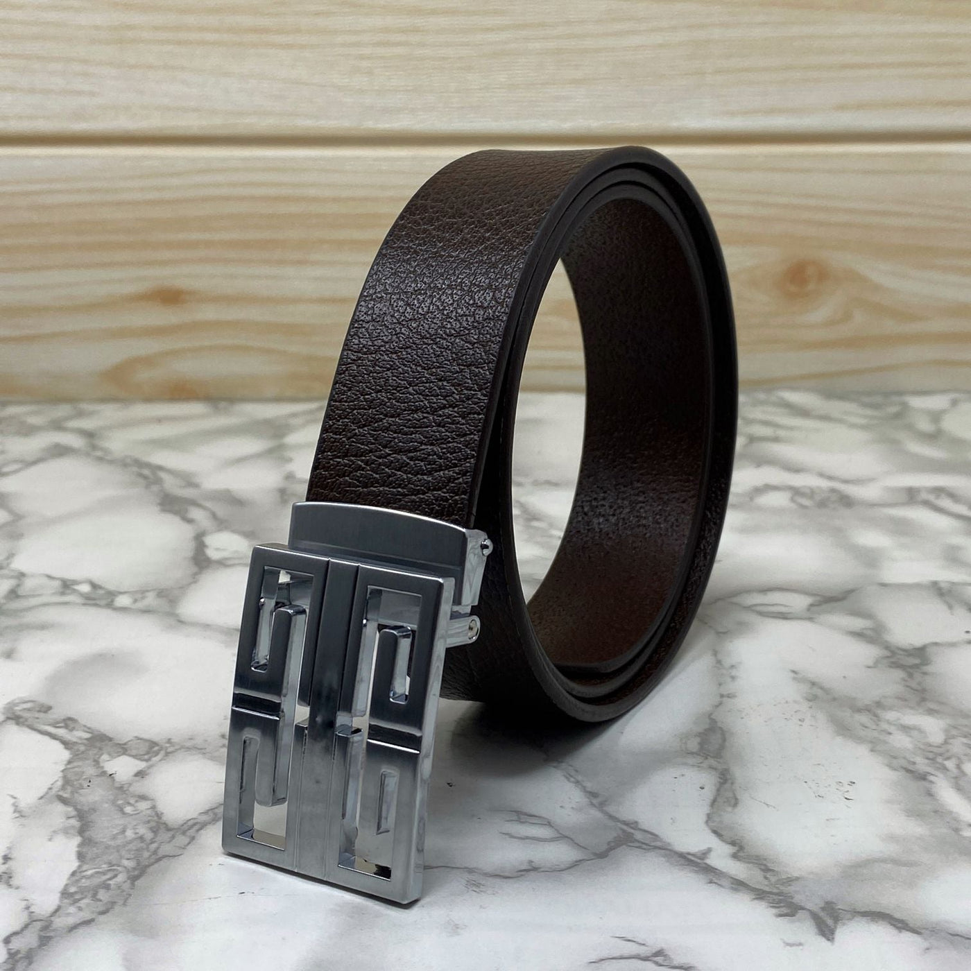 New Arrival Square Formal Leather Belt-UniqueandClassy