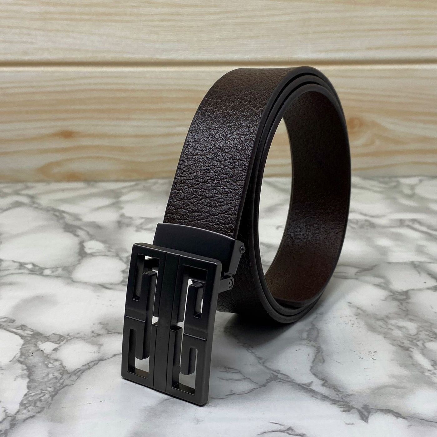 New Arrival Square Formal Leather Belt-UniqueandClassy