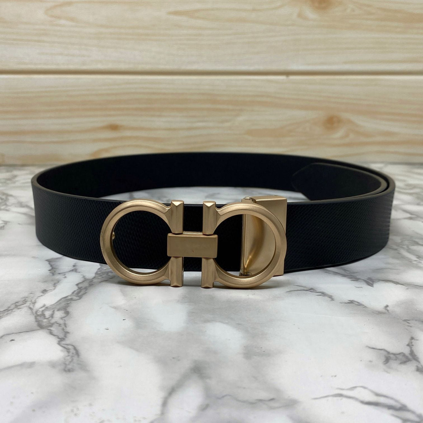 Classic 8 Pattern Formal Design Leather Strap Belt -UniqueandClassy