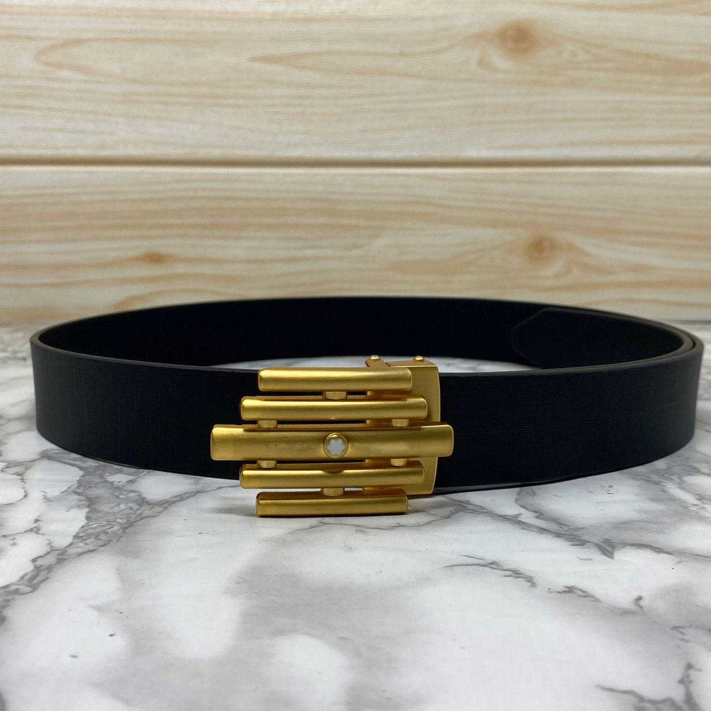 Stylish Formal Leather Strap Belt For Men-UniqueandClassy