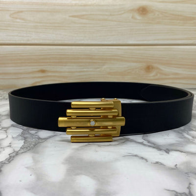 Stylish Formal Leather Strap Belt For Men-UniqueandClassy