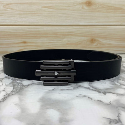 Stylish Formal Leather Strap Belt For Men-UniqueandClassy