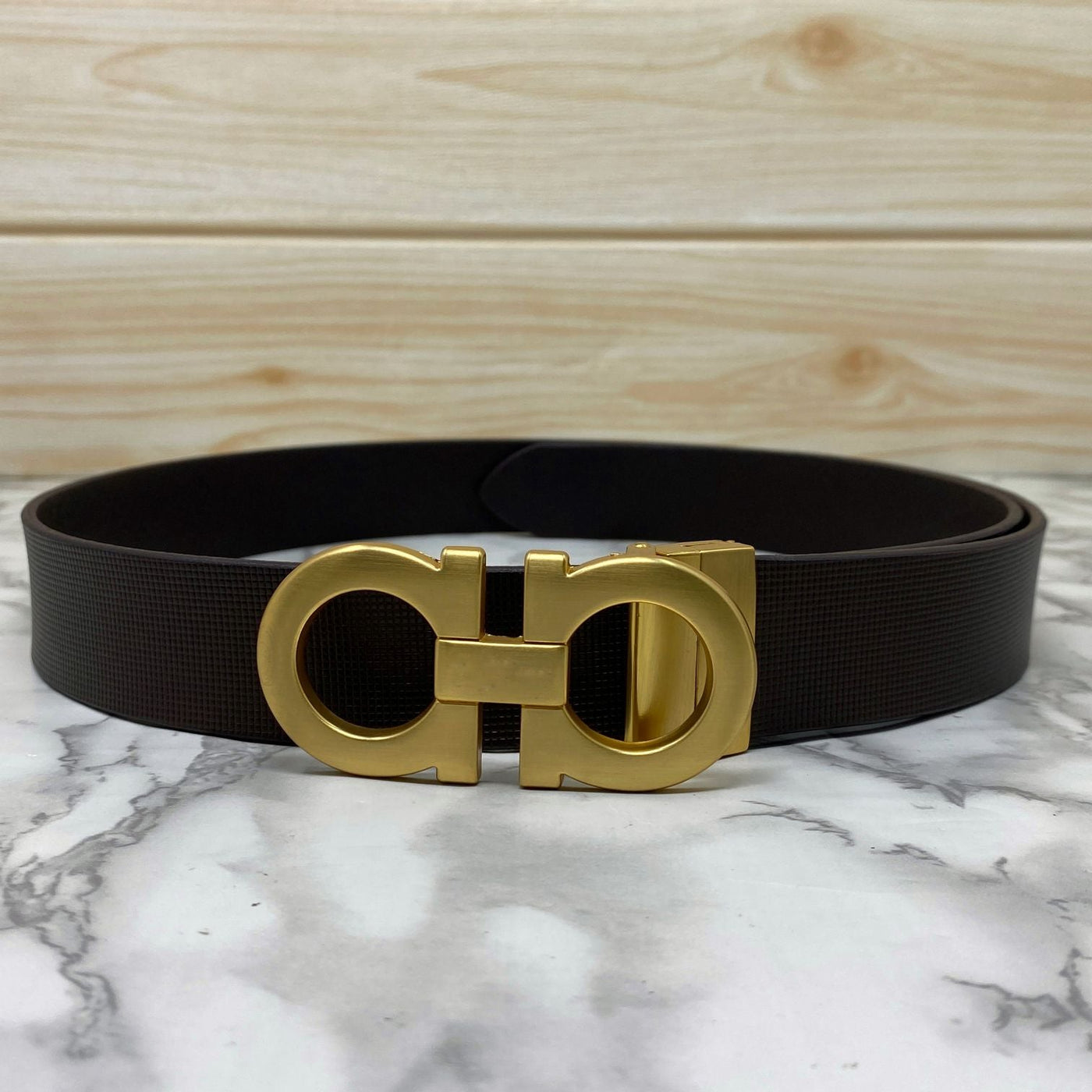 Classic 8 Pattern Formal Design Leather Strap Belt -UniqueandClassy