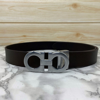 Classic 8 Pattern Formal Design Leather Strap Belt -UniqueandClassy