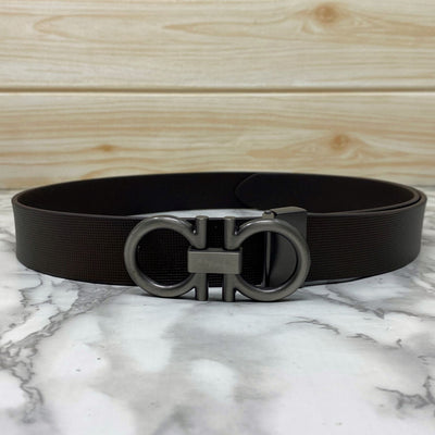 Classic 8 Pattern Formal Design Leather Strap Belt -UniqueandClassy