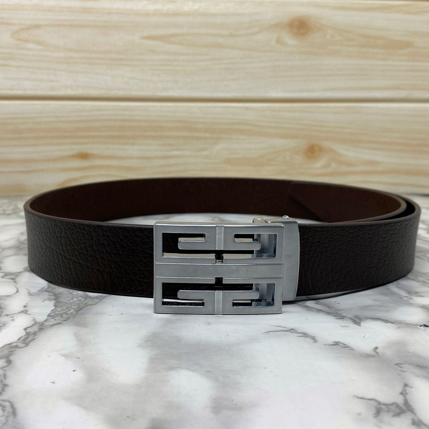 New Arrival Square Formal Leather Belt-UniqueandClassy