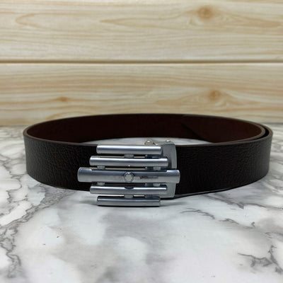 Stylish Formal Leather Strap Belt For Men-UniqueandClassy