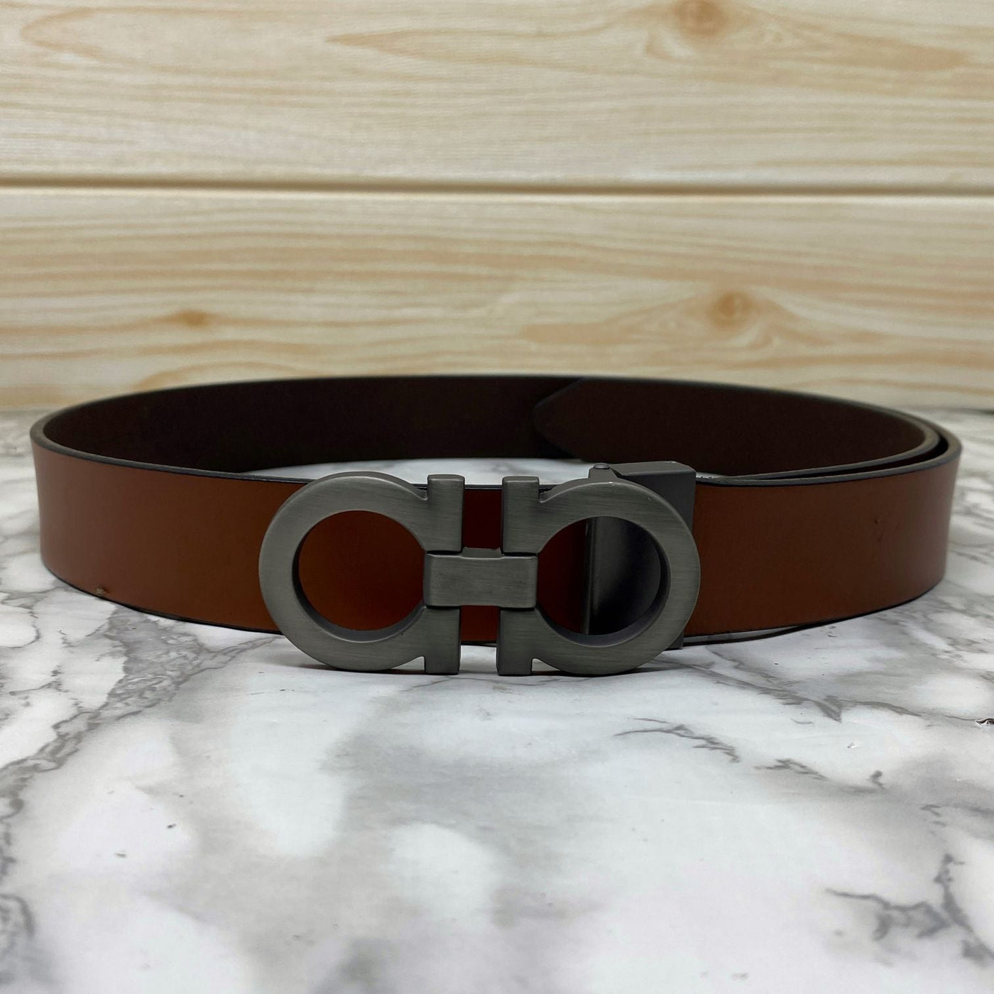 Classic 8 Pattern Formal Design Leather Strap Belt -UniqueandClassy