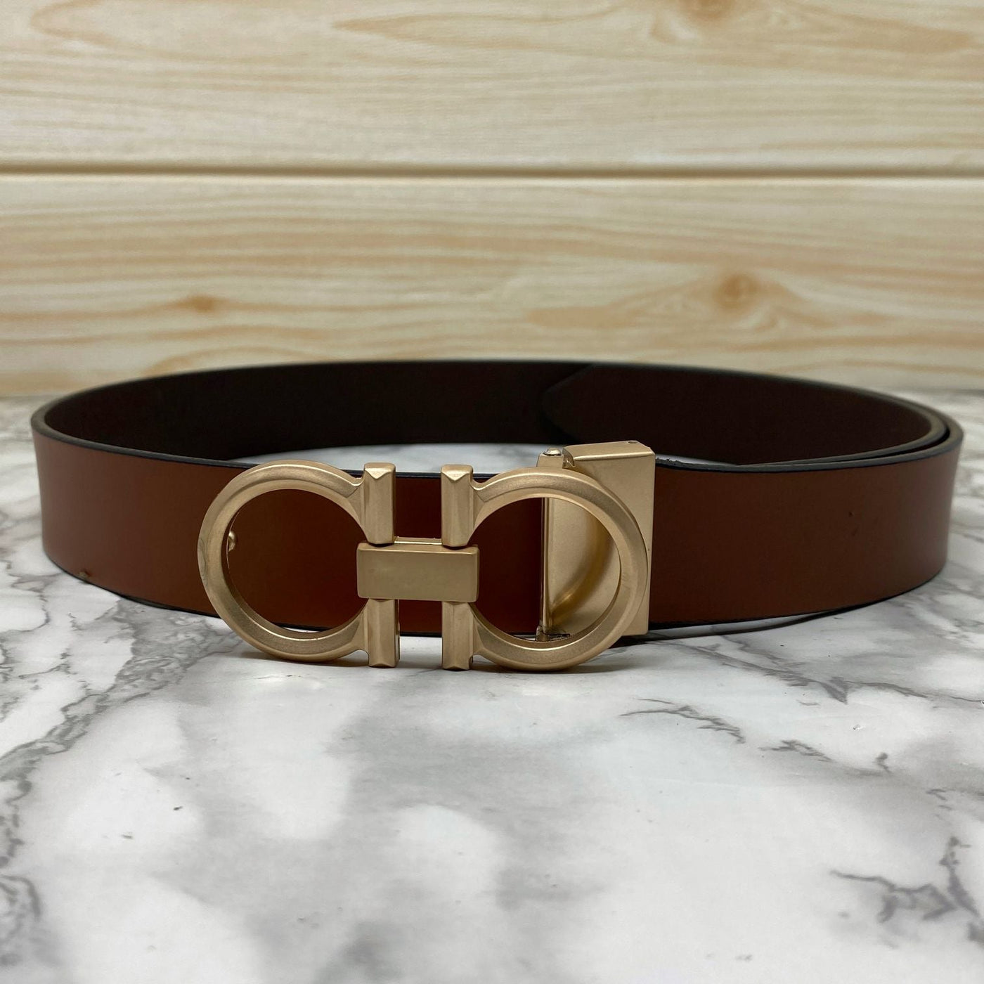 Classic 8 Pattern Formal Design Leather Strap Belt -UniqueandClassy