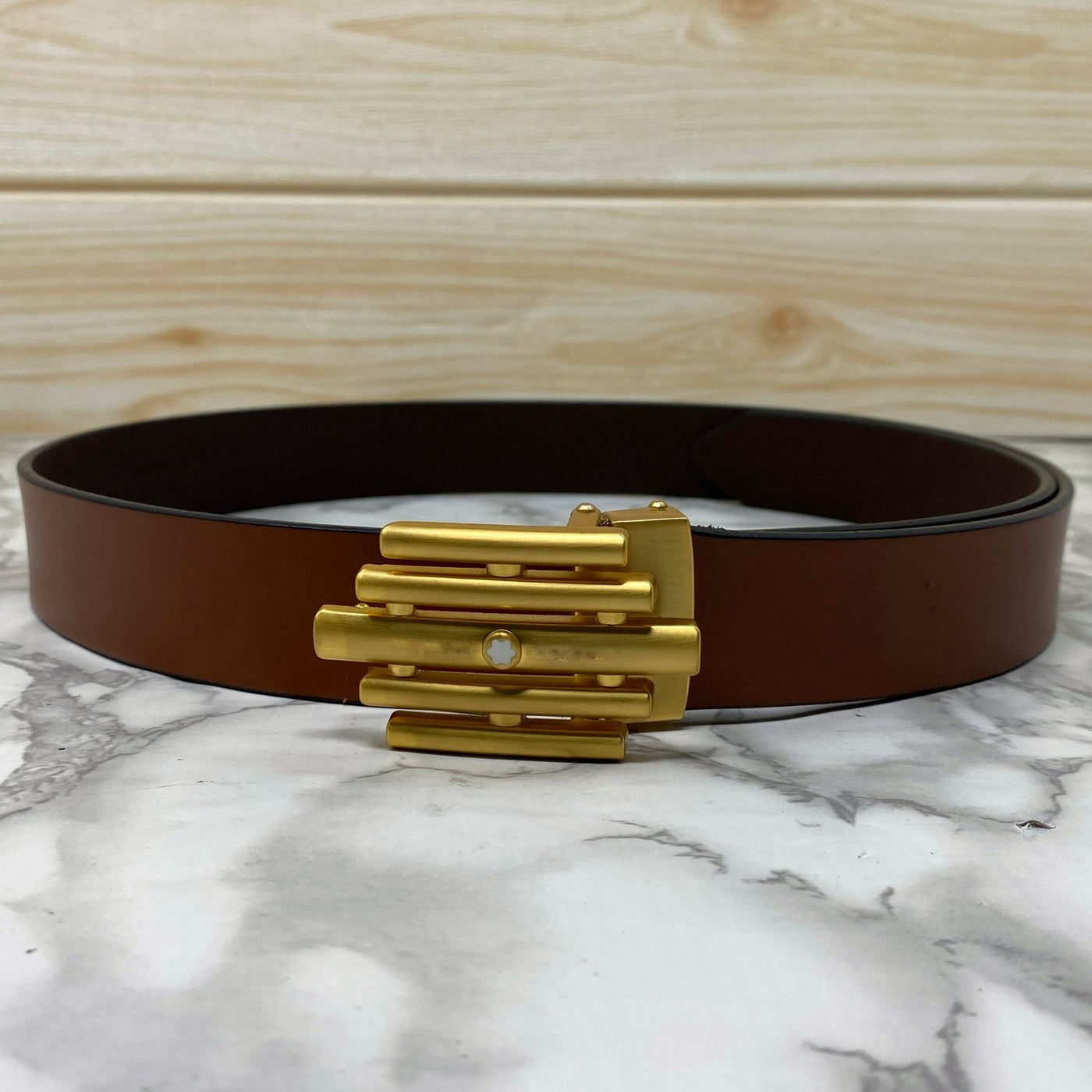 Stylish Formal Leather Strap Belt For Men-UniqueandClassy