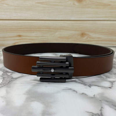 Stylish Formal Leather Strap Belt For Men-UniqueandClassy