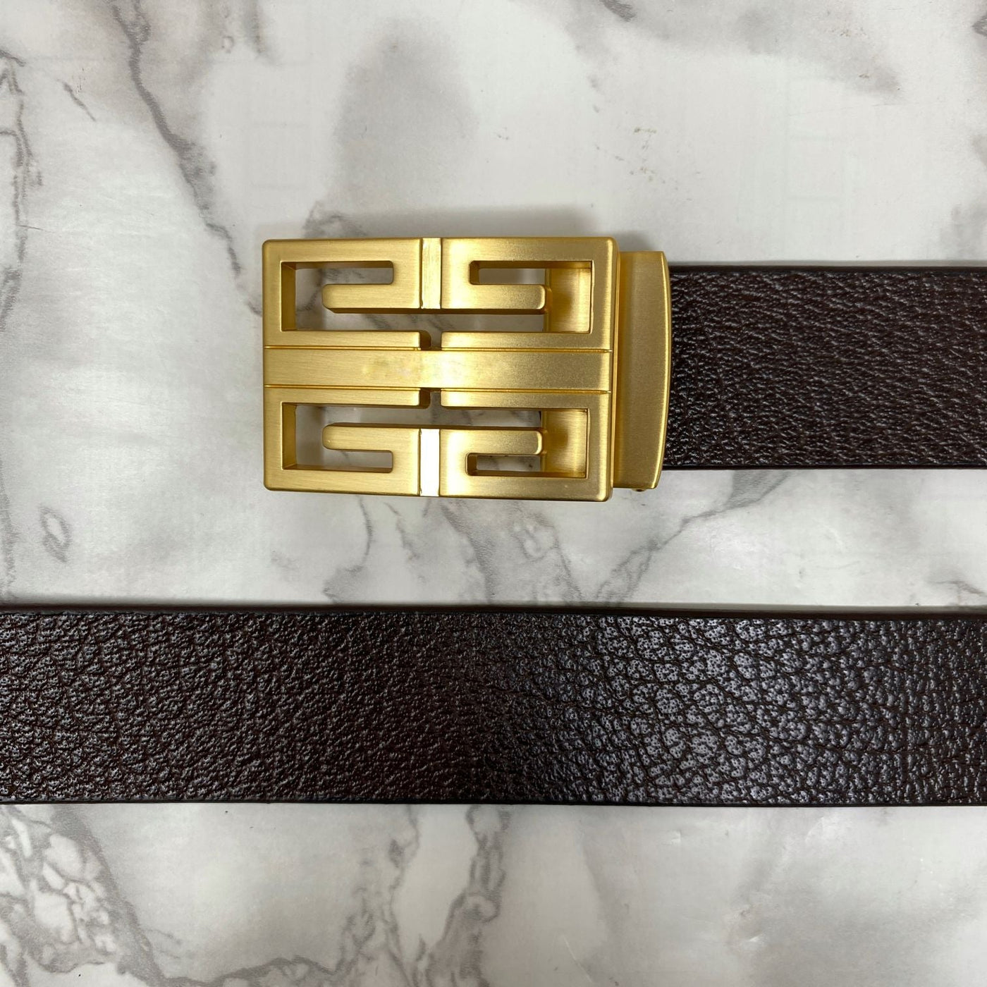 New Arrival Square Formal Leather Belt-UniqueandClassy