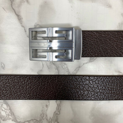 New Arrival Square Formal Leather Belt-UniqueandClassy