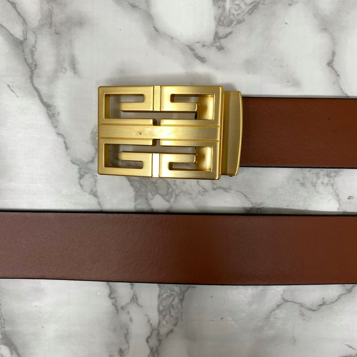 New Arrival Square Formal Leather Belt-UniqueandClassy