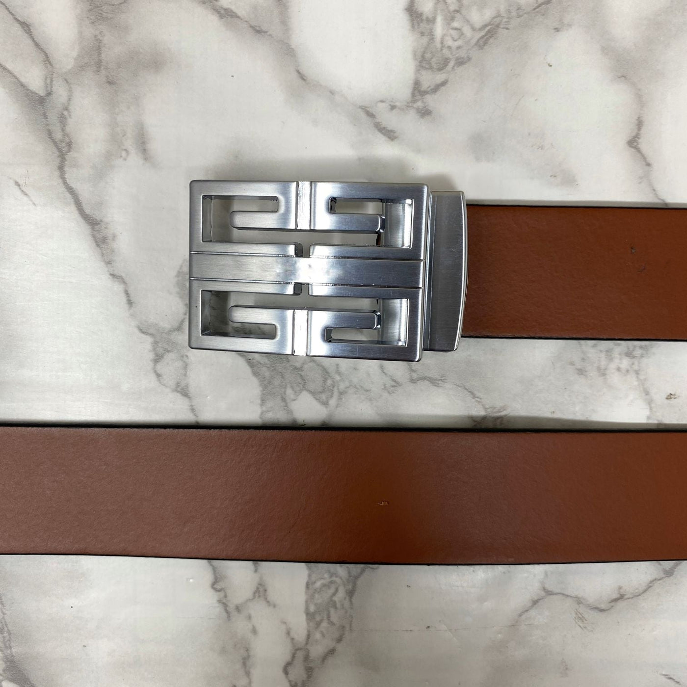 New Arrival Square Formal Leather Belt-UniqueandClassy
