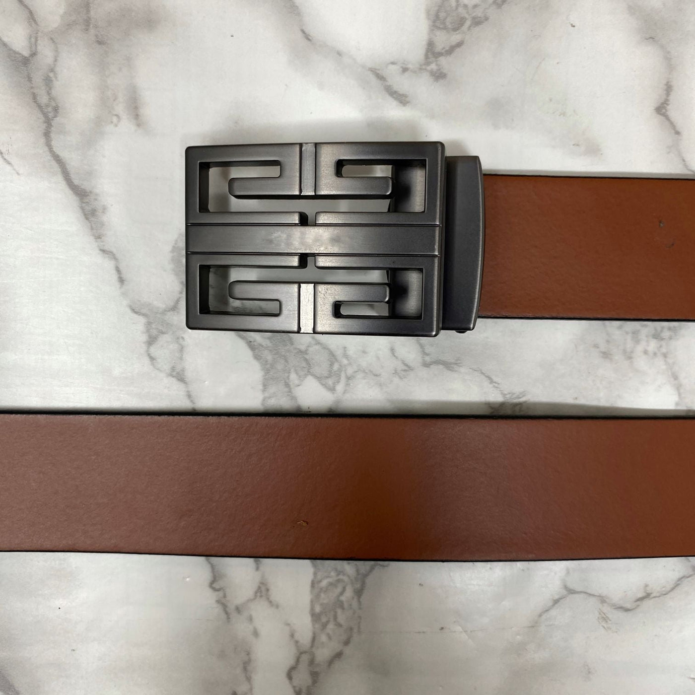 New Arrival Square Formal Leather Belt-UniqueandClassy