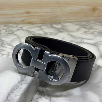 Classic 8 Pattern Formal Design Leather Strap Belt -UniqueandClassy