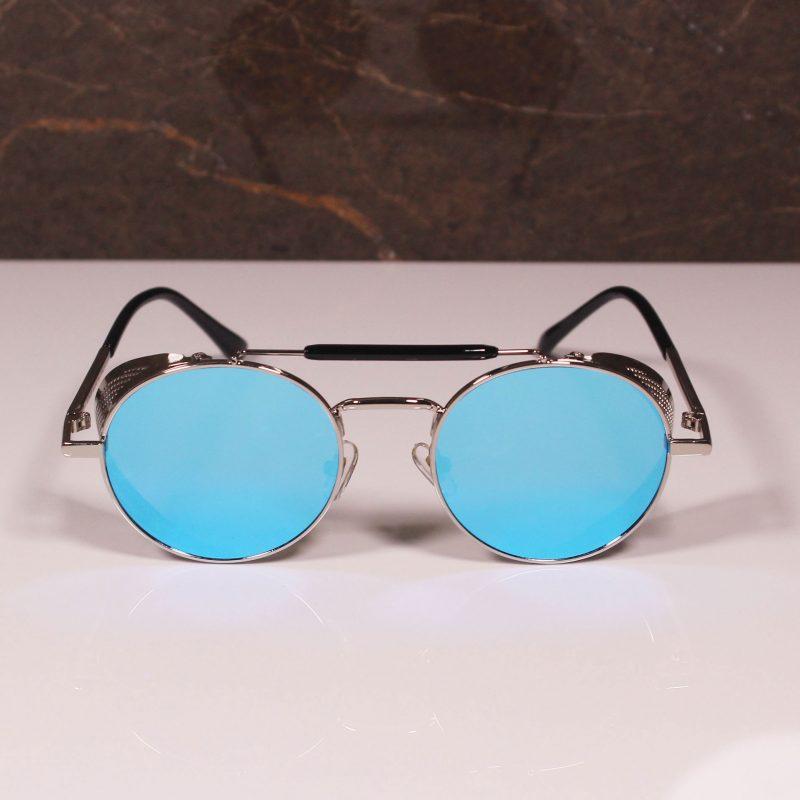 Stylish Metal Cap Round Sunglasses For Men And Women-Unique and Classy