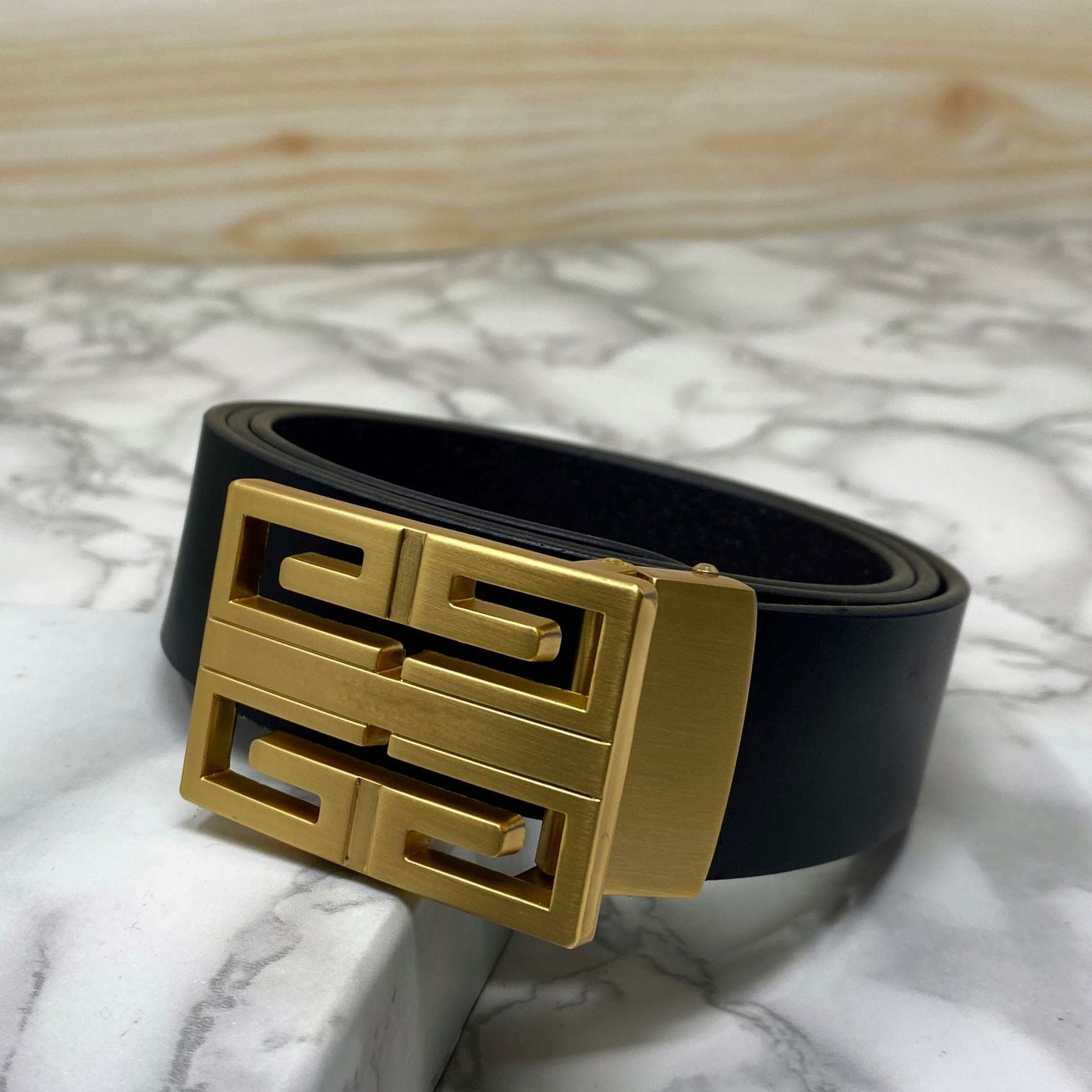 New Arrival Square Formal Leather Belt-UniqueandClassy