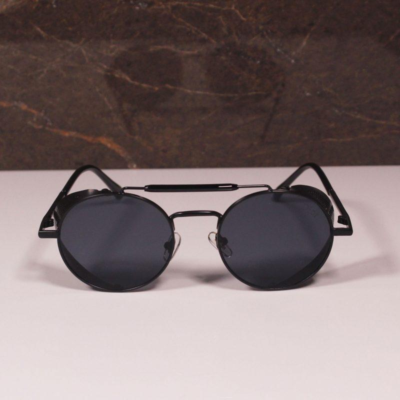 Stylish Metal Cap Round Sunglasses For Men And Women-Unique and Classy