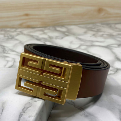 New Arrival Square Formal Leather Belt-UniqueandClassy