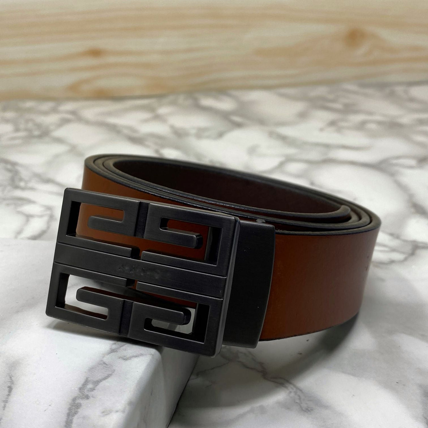 New Arrival Square Formal Leather Belt-UniqueandClassy