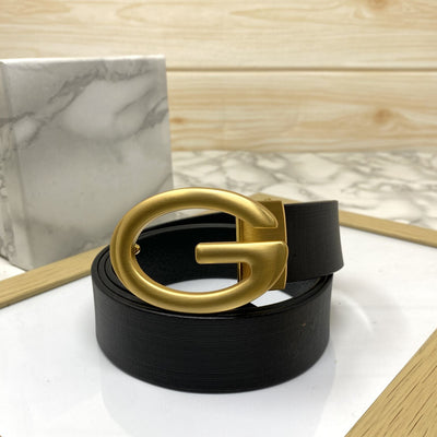 Simple G-Design Formal and Leather Strap Belt-UniqueandClassy