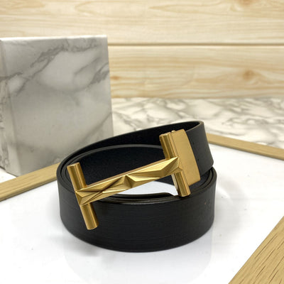 New Arrival H- Pattern Formal and Casual Leather Strap Belt-UniqueandClassy