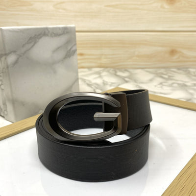 Classic G-Pattern Formal and Casual Leather Strap Belt -UniqueandClassy