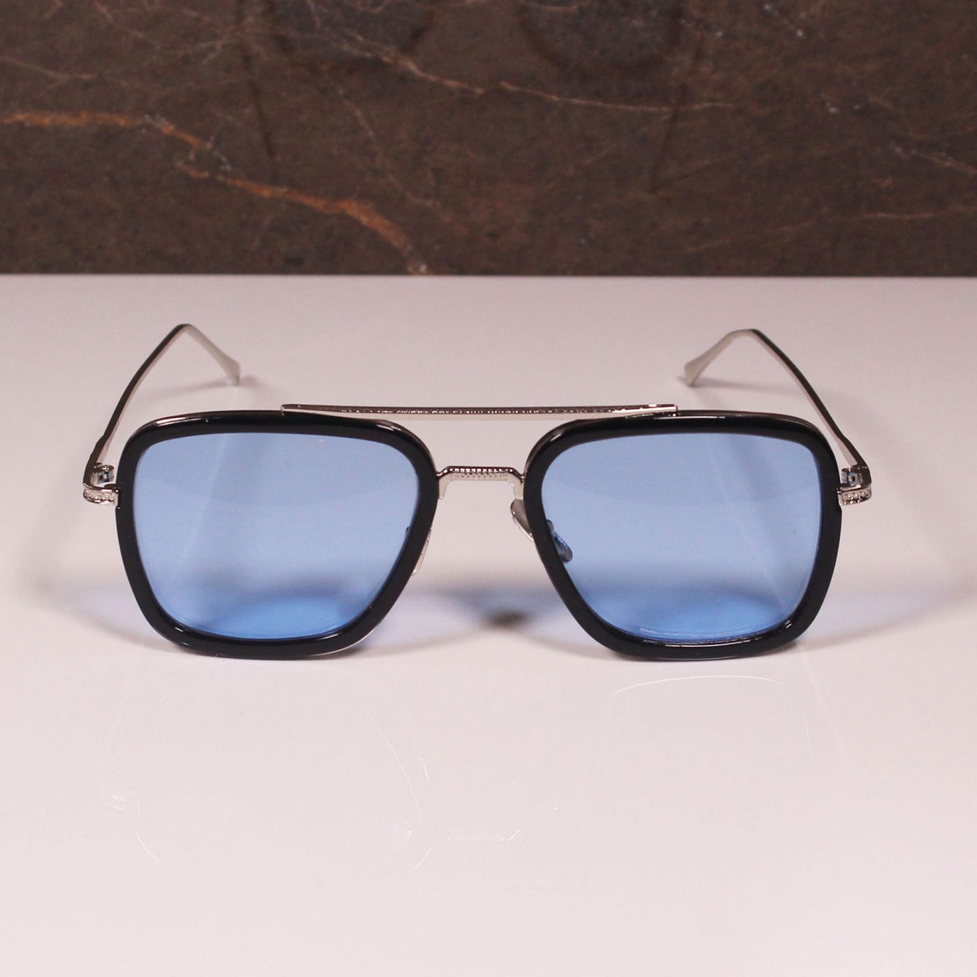 Tony Stark Blue Candy Sunglasses For Men And Women-Unique and Classy