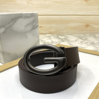 Simple G-Design Formal and Leather Strap Belt-UniqueandClassy