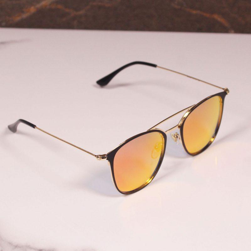 Stylish Flat Metal Frame Square Sunglasses For Men And Women-Unique and Classy