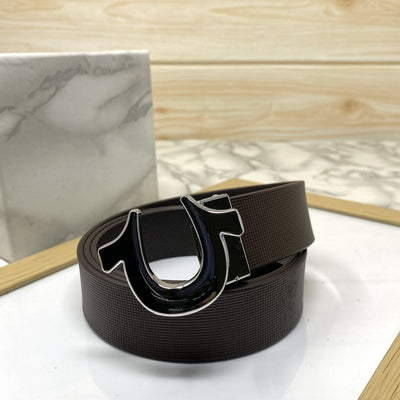 U-Pattern Formal and Casual Leather Strap belt-UniqueandClassy