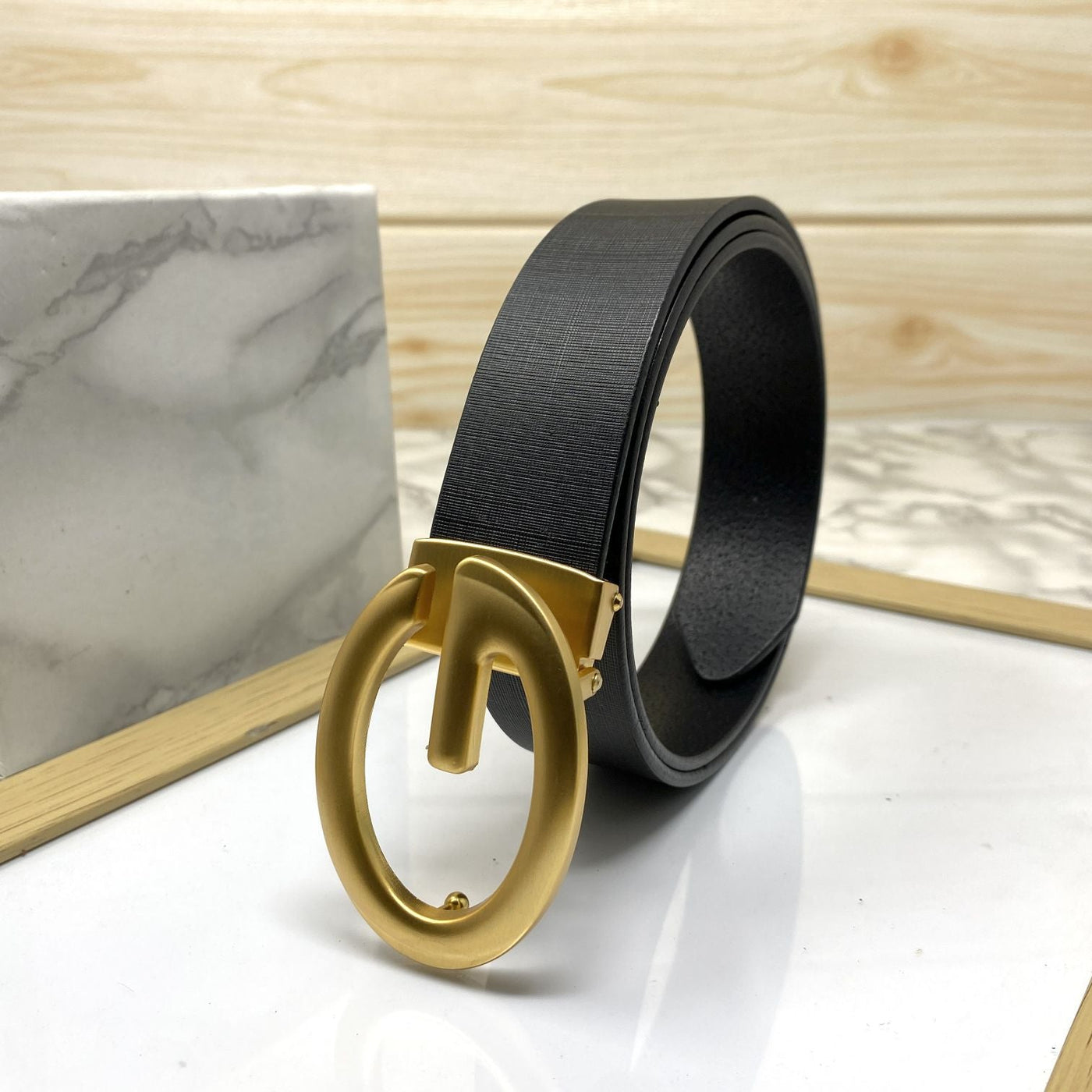 Simple G-Design Formal and Leather Strap Belt-UniqueandClassy